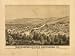 Bethlehem and South Bethlehem, Pa. : Looking north east / G.A. Rudd, N.Y. 1877., large historic panoramic map reprint 48x36