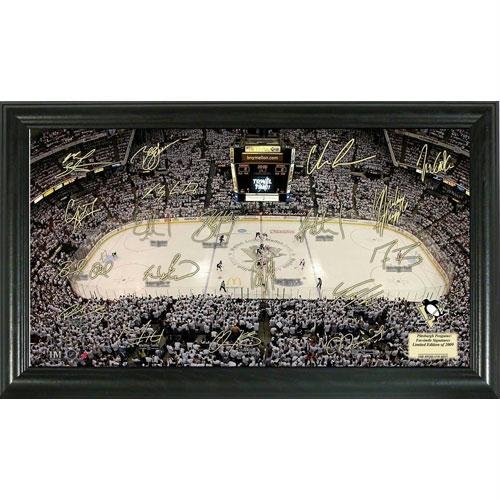 Highland Mint Pittsburgh Penguins Signature Arena Framed Print