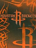 NBA Raschel Throw - Houston Rockets plush blanket 60x80in