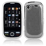 Samsung Messager Touch R630 / R631 Trans. Clear Protective Case Faceplate C ....