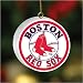 MLB Baseball 3D Logo Ornament Team: Boston Red Sox