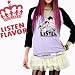 【LISTENFLAVOR】 リッスンフレーバー KERA Zipper 掲載ブランド ネオンカラー アメカジ ラグラン Tシャツ LF-240506-LVD