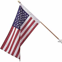 Heath Outdoor  5 Inch Decorative Flag Kit Poly Cotton #25169