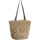 Magid Crocheted Corn Husk Tote