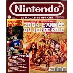 NINTENDO N? 19 du 01-01-2004 2004 - L'ANNEE DU JEU DE ROLE - DE FINAL FANTASY A SWORD OF MANA - DOSSIERS SPECIAUX - ROGUE OPS - SONOC HEROES - 30 JEUX TESTES - GAMECUBE - 1080 AVALANCHE - BILBO LE HOBBIT - METAL ARMS - MEDAL OF HONOR - SOLEIL LEVANT - JUDGE DREDD - CRASH NITRO KART - LE MONDE DE NEMO - HARRY POTTER A L'ECOLE DES SORCIERS - GBA - ONIMUSHA TACTICS - SSX 3 - MISSION IMPOSSIBLE - TORTUES NINJA - LE MONDE DE NEMO - BATMAN RISE OF SIN TSU - BEYBLAD
