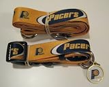Indiana Pacers Pet Accessories Set - Medium (6' Leash, Collar, and ID Tag)