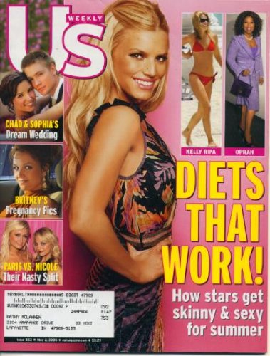 Us Magazine May 2, 2005 Britney Spears, Paris Hilton vs Nicole Ritchie, Kelly Ripa, Oprah