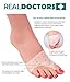 Bunion Relief 12 Piece Kit- Treat Foot Pain, Bunion, Pain in Big Toe Joint, Tailors Bunion. Including Toe Separators, Pads For Hallux Valgus,Ball Foot Pain, Bunion Corrector - 6 Pairs Bunion Pads.