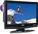 Sharp LC26DV27UT 26-Inch 720p LCD HDTV with Built-in DVD Player, Black