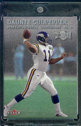 2000 Fleer Metal # 103 Daunte Culpepper Minnesota Vikings Football Card- Mint Condition- Shipped In Protective ScrewDown Case!