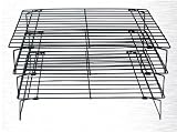 from Andrew James Andrew James Three-Tier Stackable Cooling Rack 39.5cm X 25cm - Can Also Be Used Individually - Great For Space Saving