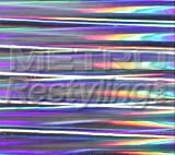 Metro Holographic Silver Pinstripe Graphic, Craft, Cricut & Sign Vinyl Decal Adhesive-Backed Sticker Film 24
