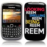 BLACKBERRY CURVE 8520 / 9300 IMAGE TPU GEL SKIN / CASE / COVER - "LOOKING SMELLING REEM" PART OF THE QUBITS ACCESSORIES RANGE