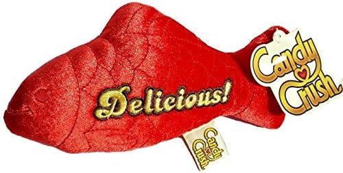 Red Jelly Fish Delicious King Candy Crush Saga Plush 5 Inch Basic Plush