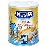 Nestle Cerelac Infant Cereal, Wheat with Milk 1kg (35.27oz)
