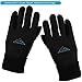 AlpxGear Touchscreen Winter Gloves for Men and Women Comes with Snow Fleece Hat for Cold Weather Medium