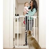 Buy Extra Tall Swing Closed Security Gate - White by Organize.com
