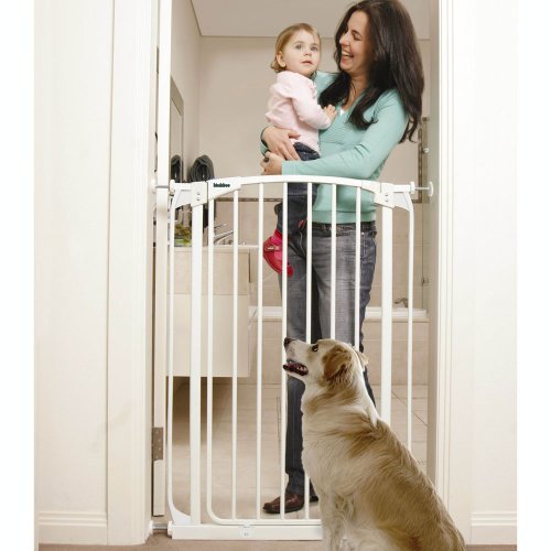 Extra Tall Swing Closed Security Gate - White