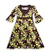 Girlfriends by Anita G - Girls Long Sleeve Dress, Burgundy