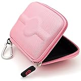 Baby Pink Nylon VG GPS Carrying Case (Size 4.3) for Garmin nüvi 1390LMT 4.3-Inch Portable GPS Navigator + SumacLife Wisdom Courage Wristband