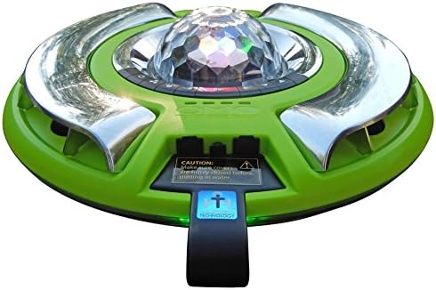 OMO+ Optical Musical Object, The Only Portable, Waterproof, Bluetooth, Floating-Light Show Music Player - 40W of Power with 4x SPEAKERS, 2x SUB-WOOFERS, 2x Rapid-USB Ports, 1 Year WARRANTY, Lime Green