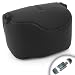 DuraNeoprene FlexArmor Digital Camera Sleeve Case for Kodak EasyShare, Minolta DiMAGE, HP PhotoSmart and More! **Includes Memory card reader**