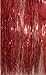Pack of 500 Red Tinsel Icicle Christmas Garland Strands 18