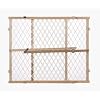 North States Diamond Mesh Wood Gate - Pressure Mount