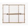North States Diamond Mesh Wood Gate - Pressure Mount
