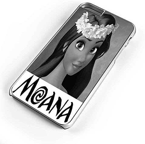 Princess Moana Grayscale iPhone 6 / 6s Case Rubber Frame Transparent Fit For iPhone 6s