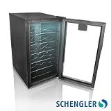 Schengler Weinkühlschrank 48Liter SWKS48-18 für 18 Weinflaschen
