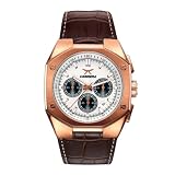 Carrera Men's Sprint Chronograph Brown Leather Watch #CW066481006