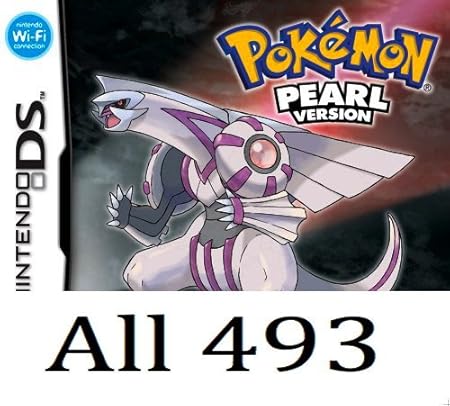 Pokemon Pearl Preloaded with All 493 Pokemon + All Items