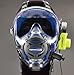 Ocean Reef Neptune Space G. Divers Series Full Face Mask Kit (Medium/Large, Cobalt)