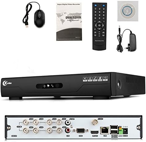 XVIM® CCTV System 8 Channel D1 Real Time Recording Security DVR
