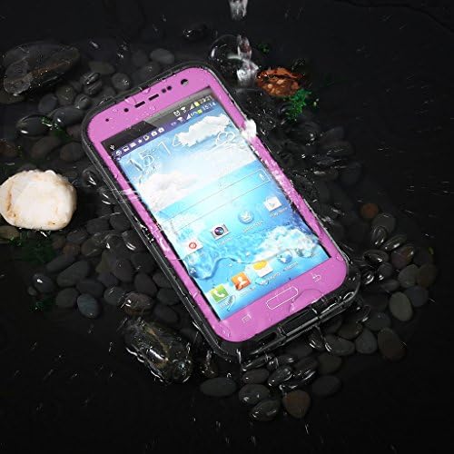 Redpepper Waterproof Shock Snow Rain Proof Hard Case for Samsung Galaxy S4 Color Pink