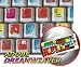 NEW ADOBE DREAMWEAVER KEYBOARD STICKER FOR DESKTOP, LAPTOP AND NOTEBOOK