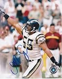 Junior Seau Autographed San Diego Chargers 8x10 Photo (2)