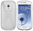 mumbi X-TPU Schutzh�lle f�r Samsung Galaxy S3 mini - transparent wei�