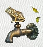 Brass Frog Garden Faucet