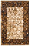 Cowhide 4 Ft. X 6 Ft. Rawhide Rectangle Natural Rug