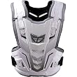 Fly Racing Pivotal Adult Roost Guard Dirt Bike Motorcycle Body Armor - White