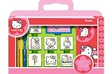 Noris 606317803 - Hello Kitty ,Stempel Set im Köfferchen, 7 Stempel