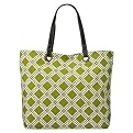 Merona&reg; Printed Canvas Tote - Green