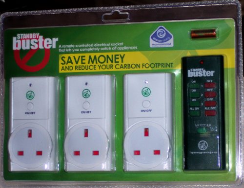 Energy saving Standby buster - 3 socket kit - Eco Friendly
