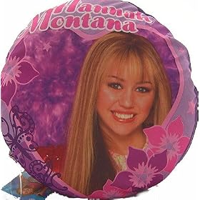 Hannah Montana Purple Circle Soft Cushion