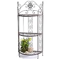Regal Tecla aus Metall Schmiedeeisen Landhaus 110cm