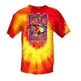 PeaceFrogsAdultGroovyLifeFrogTieDyeShortSleeveT-Shirt
