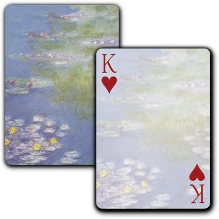 Water Lilies - Single Deck Playing Cards