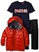 Nautica Boys' 3 Piece Outerwear Bubble Jacket Set